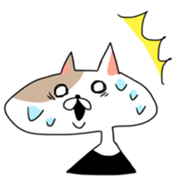 Ennui cat sticker #5995237