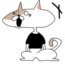 Ennui cat sticker #5995238
