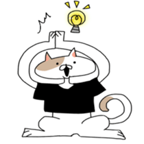 Ennui cat sticker #5995239