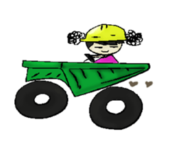 Engineer girl sticker #5996285