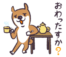 Dog John-ta speak in Sendai dialect. -3- sticker #5996334