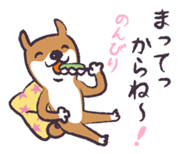 Dog John-ta speak in Sendai dialect. -3- sticker #5996358