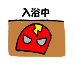maskuma wrestler sticker #5996532