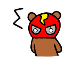 maskuma wrestler sticker #5996546