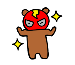 maskuma wrestler sticker #5996547