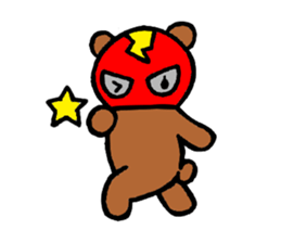 maskuma wrestler sticker #5996552