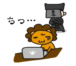 lion's Sticker sticker #5996663