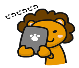 lion's Sticker sticker #5996671