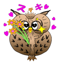 Lucky owl sticker #5997401