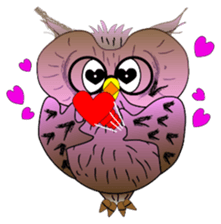 Lucky owl sticker #5997402