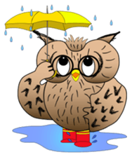 Lucky owl sticker #5997407