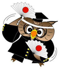 Lucky owl sticker #5997419
