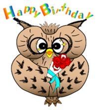 Lucky owl sticker #5997428