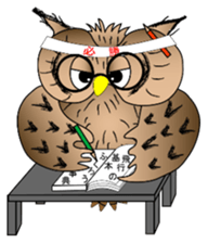 Lucky owl sticker #5997434