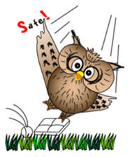 Lucky owl sticker #5997435