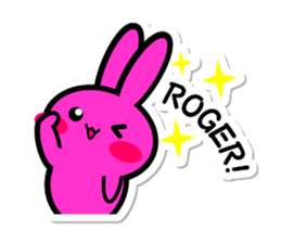 MARUUSAGI STICKER(ENG) sticker #5998029