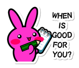 MARUUSAGI STICKER(ENG) sticker #5998049