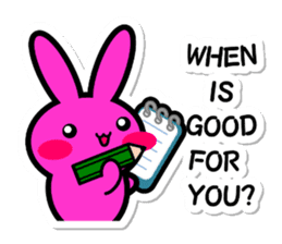 MARUUSAGI STICKER(ENG) sticker #5998049