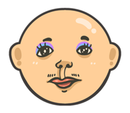 40 Silly Faces sticker #5998200