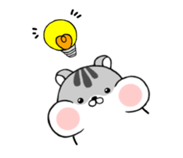 Sticker of the hamster sticker #5998581