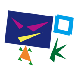 Circle Triangle Square 2 sticker #5998679