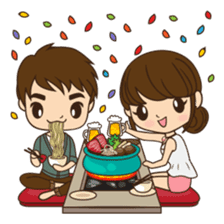 Anna in couple version sticker #5998785