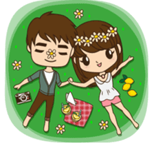 Anna in couple version sticker #5998786