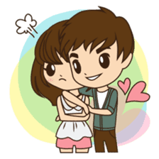 Anna in couple version sticker #5998787