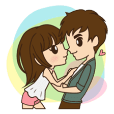Anna in couple version sticker #5998794