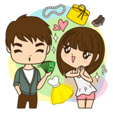 Anna in couple version sticker #5998795