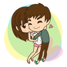 Anna in couple version sticker #5998796
