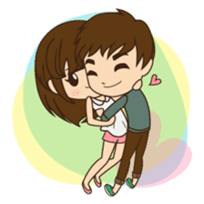 Anna in couple version sticker #5998796