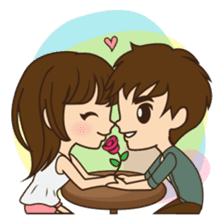 Anna in couple version sticker #5998797