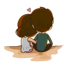 Anna in couple version sticker #5998801