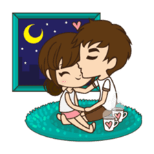 Anna in couple version sticker #5998806