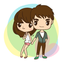 Anna in couple version sticker #5998809