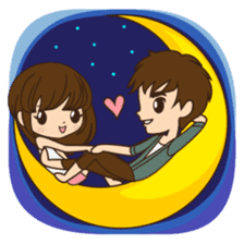 Anna in couple version sticker #5998812