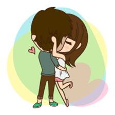 Anna in couple version sticker #5998814