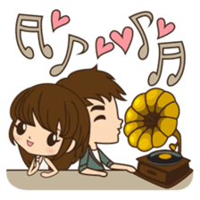 Anna in couple version sticker #5998817