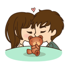 Anna in couple version sticker #5998820