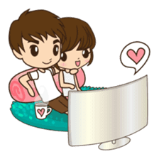 Anna in couple version sticker #5998821