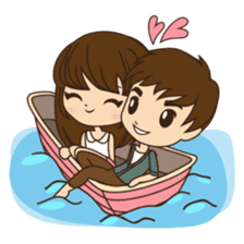 Anna in couple version sticker #5998823