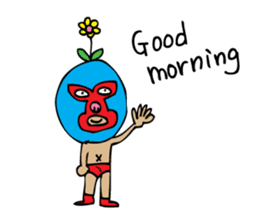 lucha libre soft geek "Pancho" sticker #5998864