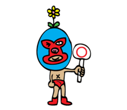 lucha libre soft geek "Pancho" sticker #5998866