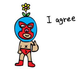 lucha libre soft geek "Pancho" sticker #5998870