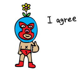 lucha libre soft geek "Pancho" sticker #5998870