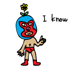 lucha libre soft geek "Pancho" sticker #5998872
