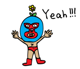lucha libre soft geek "Pancho" sticker #5998878