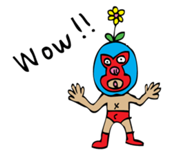 lucha libre soft geek "Pancho" sticker #5998881