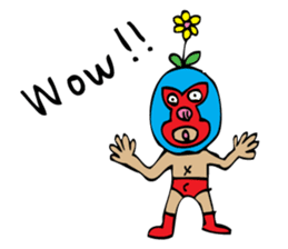 lucha libre soft geek "Pancho" sticker #5998881